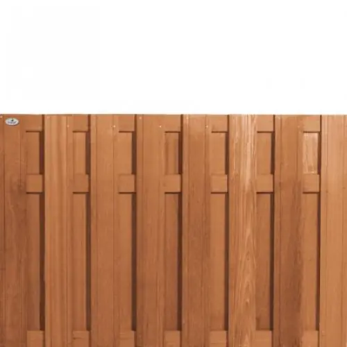 Gratis Retour Bangkirai tuinscherm recht verticaal 180x120 cm 103383
